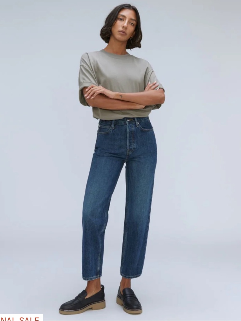 Free shipping! Everlane 90s Way High Jeans 23 Long